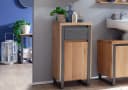 Main Möbel Badunterschrank Taipeh Wildeiche massiv 45x85cm Bild 2