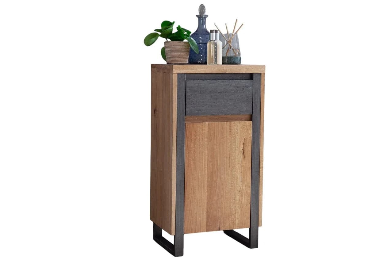 Main Möbel Badunterschrank Taipeh Wildeiche massiv 45x85cm - Bild 3