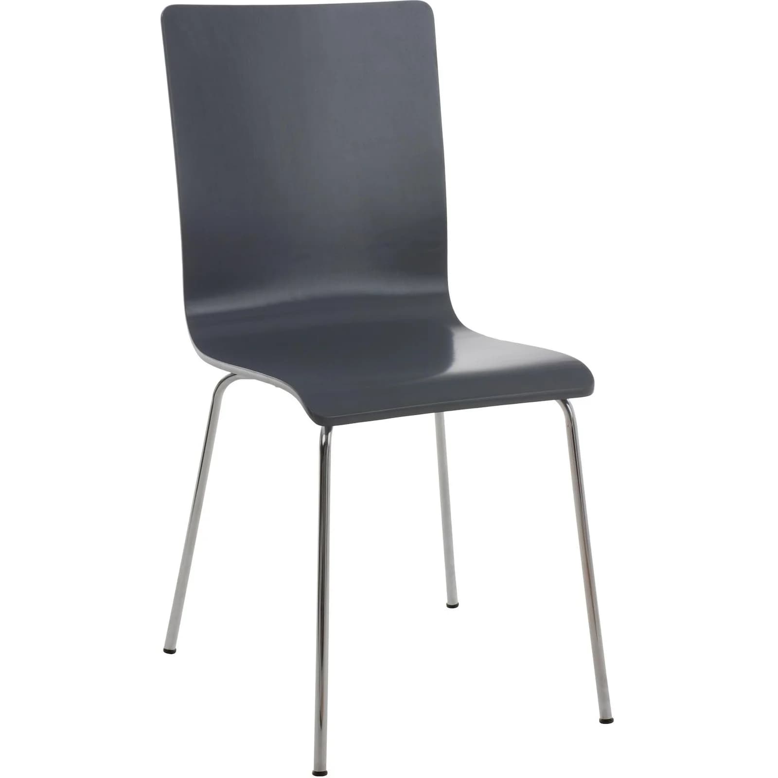 CLP Besucherstuhl Pepe Ergonomisch Holz Sitz Metallgestell