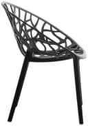 CLP Gartenstuhl Hope 2er Set Schwarz Stapelbar Wetterfest Bild 5