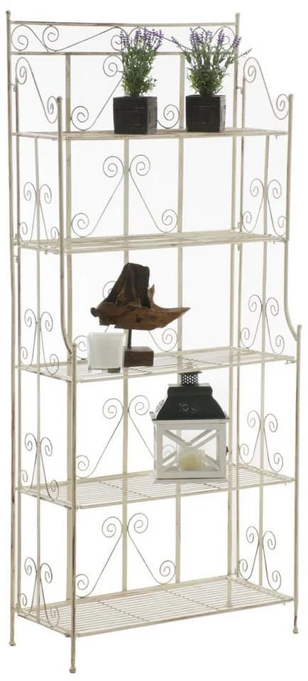 CLP Standregal Ciara Eisen Klappbar Beige Landhausstil - Bild 2