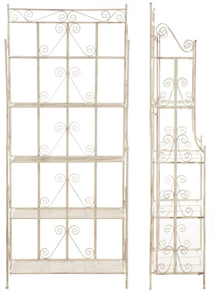CLP Standregal Ciara Eisen Klappbar Beige Landhausstil - Bild 3