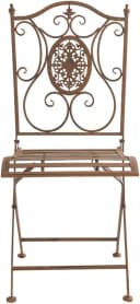 CLP Gartenstuhl Sibell Klappbar Metall Landhausstil Bild 3