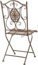 CLP Gartenstuhl Sibell Klappbar Metall Landhausstil Bild 4