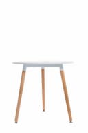 CLP Esstisch Ansgar Weiß 3 Holzbeine Modern Bild 3