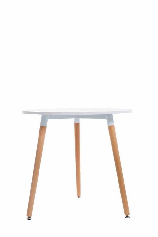 CLP Esstisch Ansgar Weiß 3 Holzbeine Modern - Bild 3