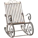 CLP Schaukelstuhl Smilla Metall Landhausstil Garten Bild 1