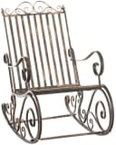 CLP Schaukelstuhl Smilla Metall Landhausstil Garten Bild 3