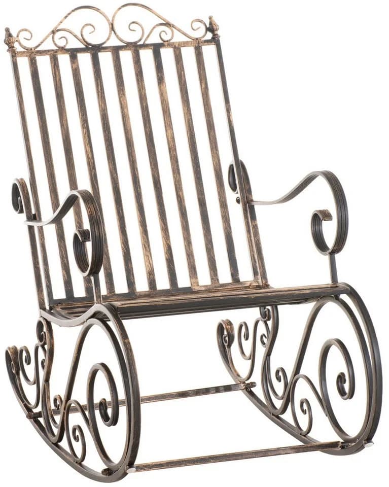 CLP Schaukelstuhl Smilla Metall Landhausstil Garten - Bild 3