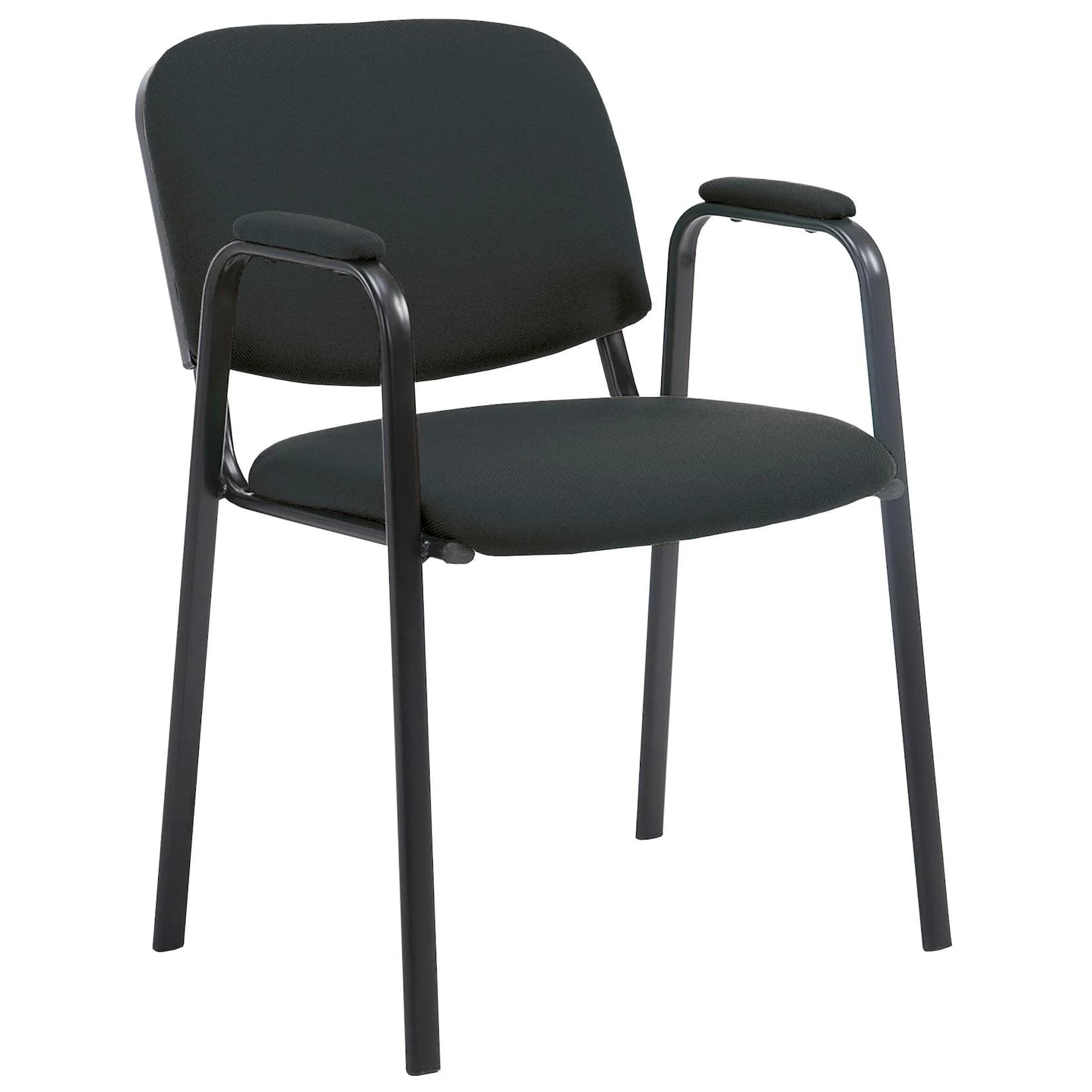 CLP Stapelstuhl Ken Pro I Konferenzstuhl Stoffbezug Armlehnen