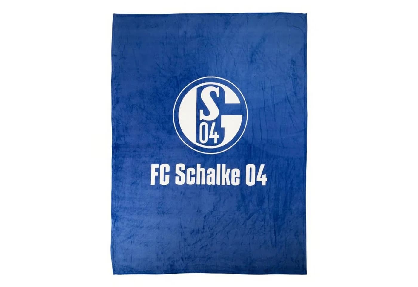 Wohndecke Flanell Königsblau FC Schalke 04 - Bild 2
