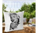 VOID Kissenbezug Marilyn Tattoo Outdoor Indoor bunt Bild 4
