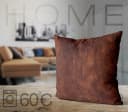 VOID Kissenbezug Kuhfell Print Braun Outdoor Indoor Bild 3