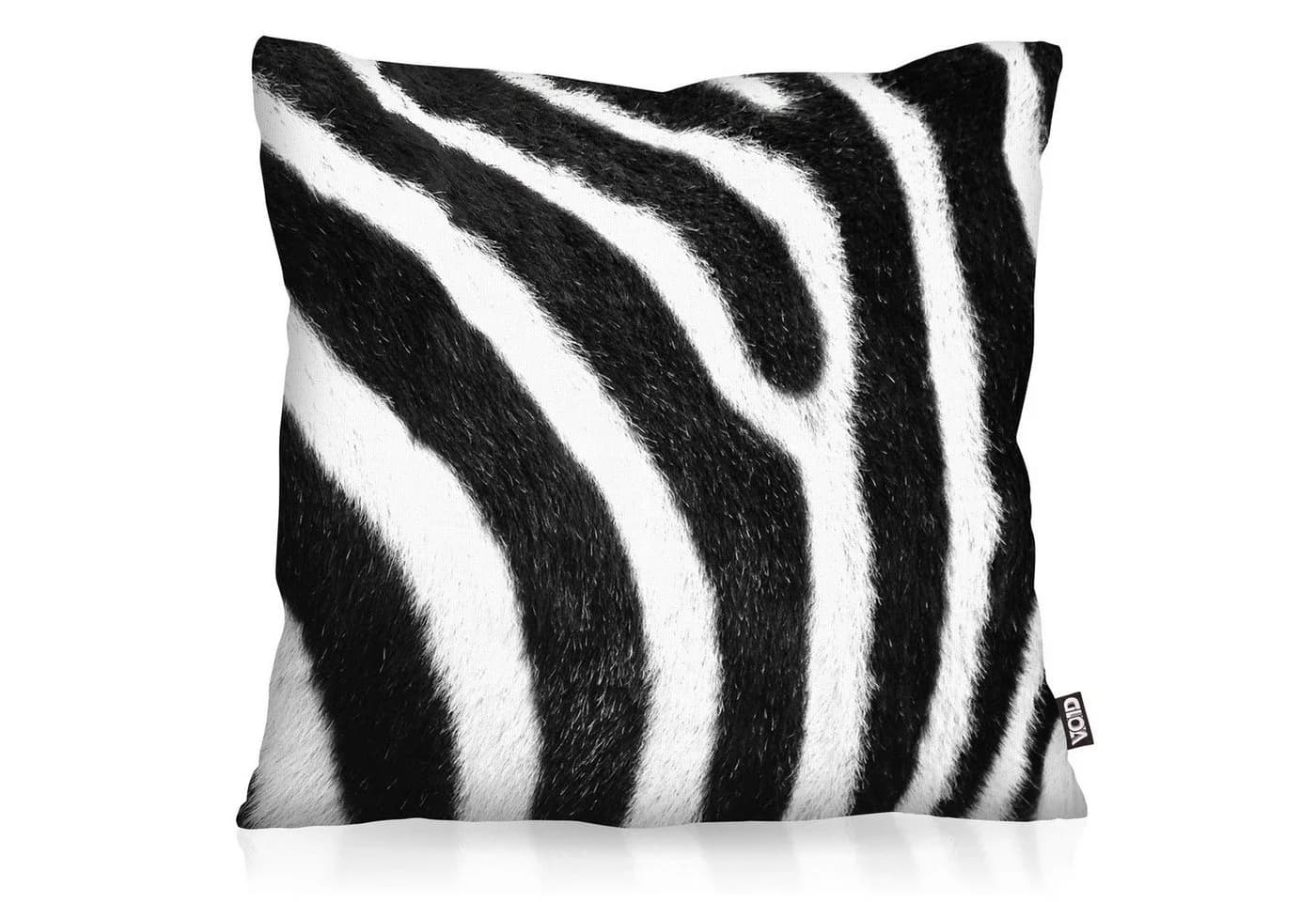 VOID Kissenbezug Zebrafellmuster Outdoor Indoor Leinwand - Bild 2