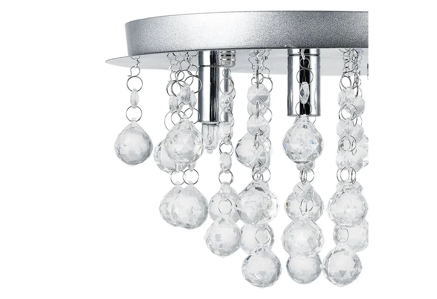 lux.pro Deckenleuchte Trio Chrom Silber 3xG9 - Bild 4
