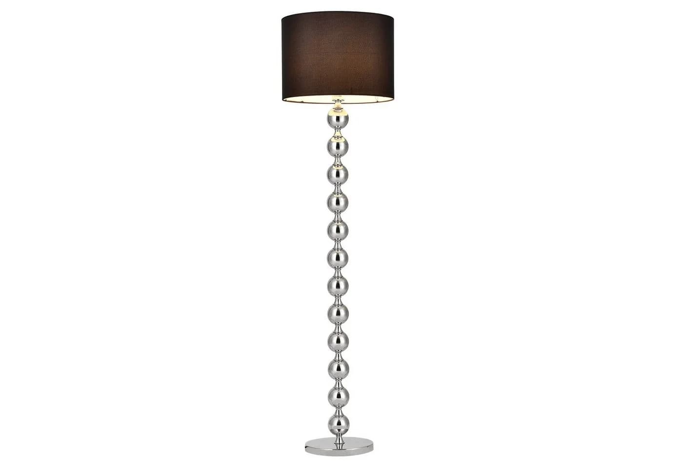 lux.pro Stehlampe Spheric Black Modern E27 Schwarz/Silber - Bild 2