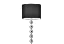 lux.pro Stehlampe Spheric Black Modern E27 Schwarz/Silber Bild 4