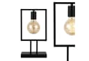 lux.pro Tischleuchte »Turku« Tischlampe Nachttischlampe Schwarz Bild 2