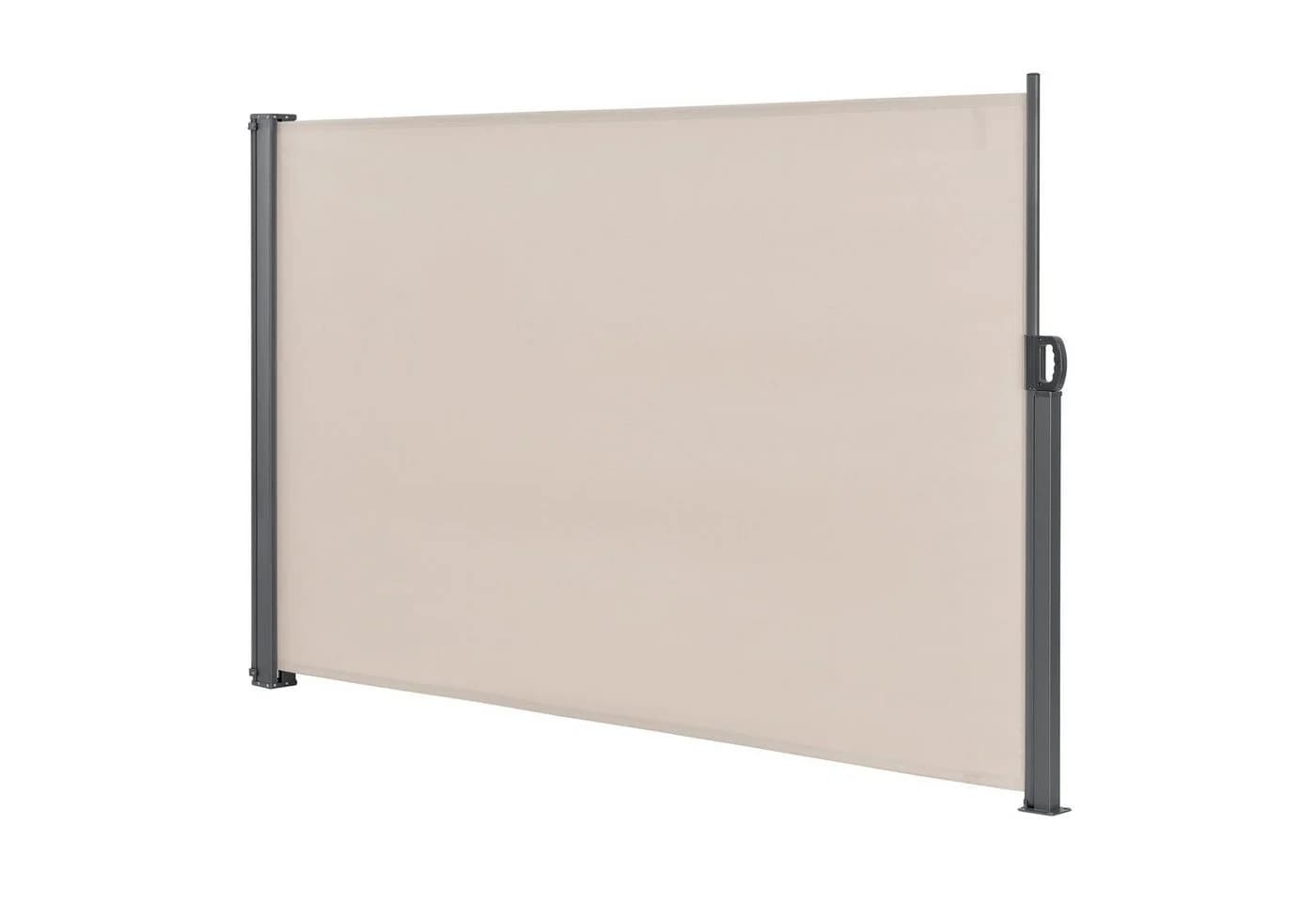 pro.tec Seitenarmmarkise Montijo Sichtschutz 160x300 cm Beige Anthrazit - Bild 2
