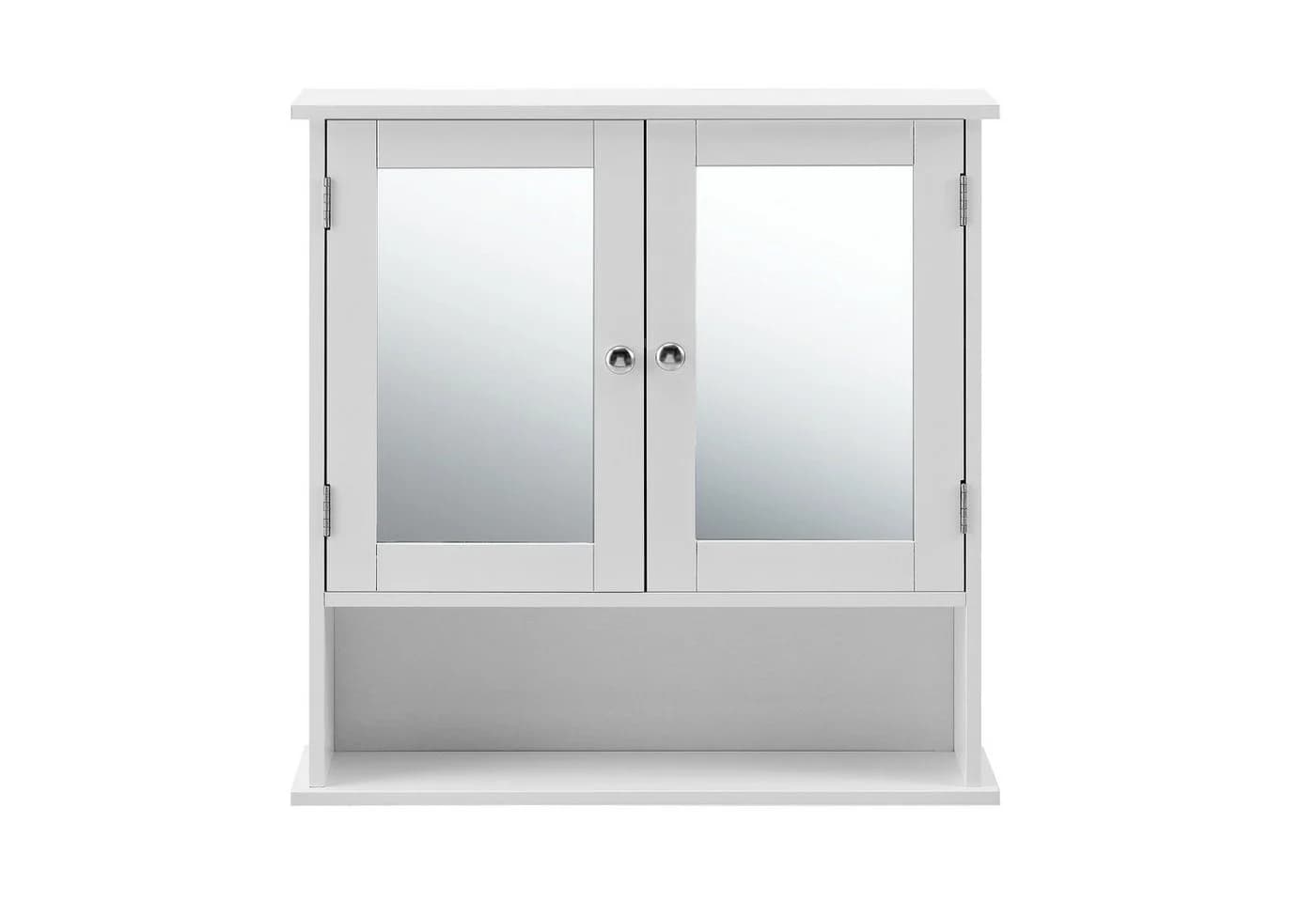en.casa Badezimmerspiegelschrank »Freren« Weiß - Bild 4