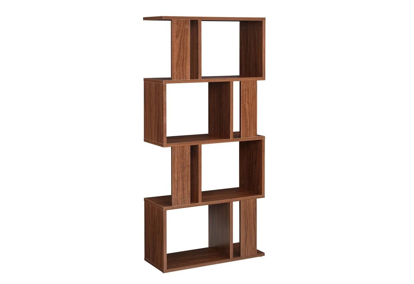 en.casa Bücherregal »Brattahlid« Medienregal Walnuss - Bild 5