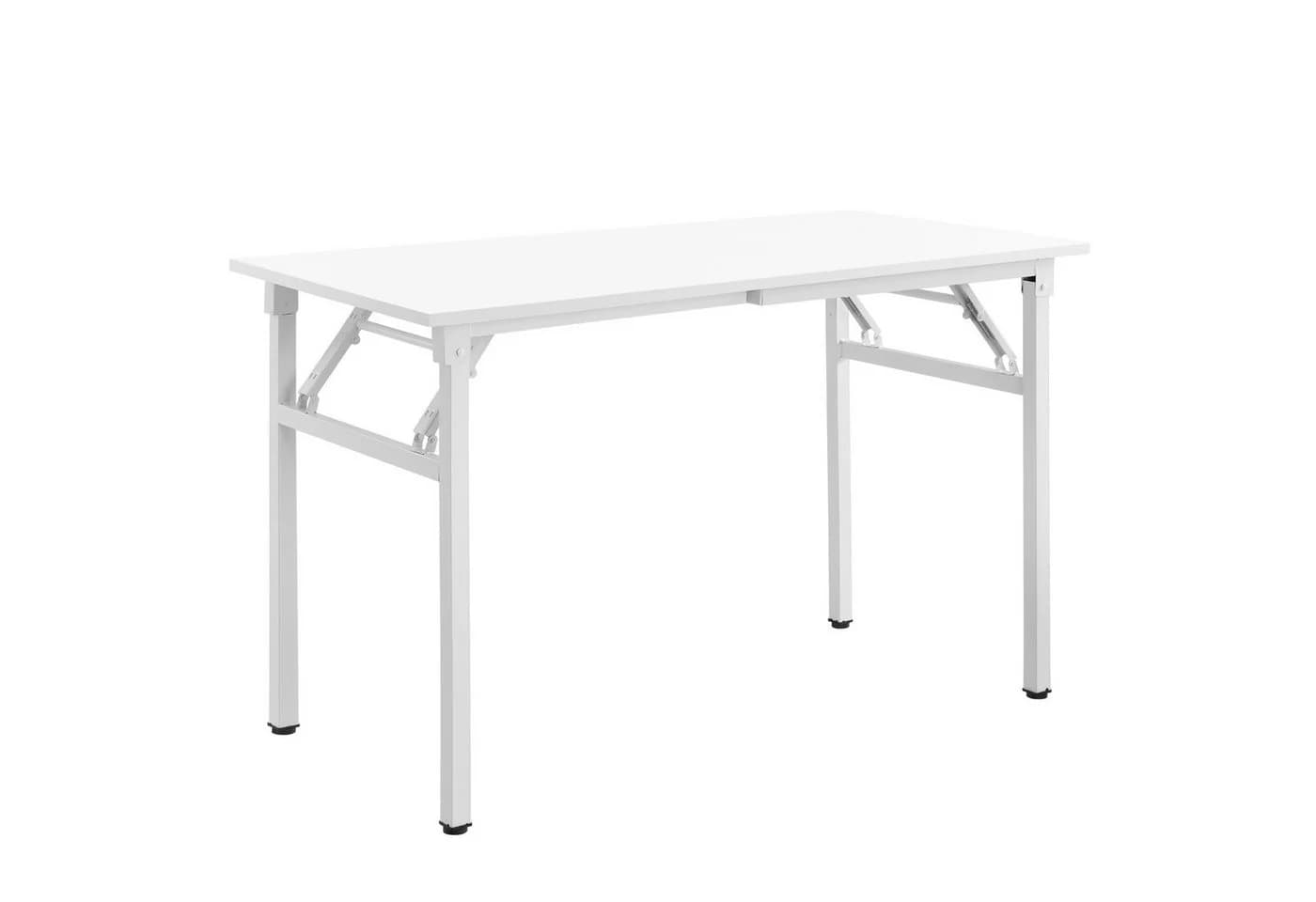 neu.haus Klapptisch Alta Höhenverstellbar Weiß Modern - Bild 3