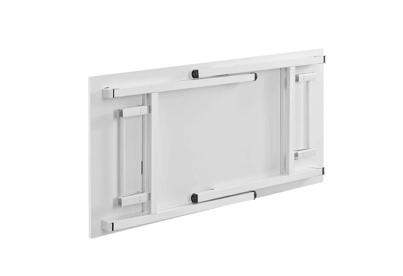 neu.haus Klapptisch Alta Höhenverstellbar Weiß Modern - Bild 5