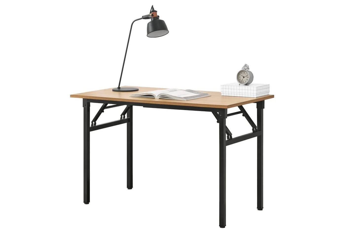 neu.haus Klapptisch Alta Höhenverstellbar Schwarz Buche - Bild 2