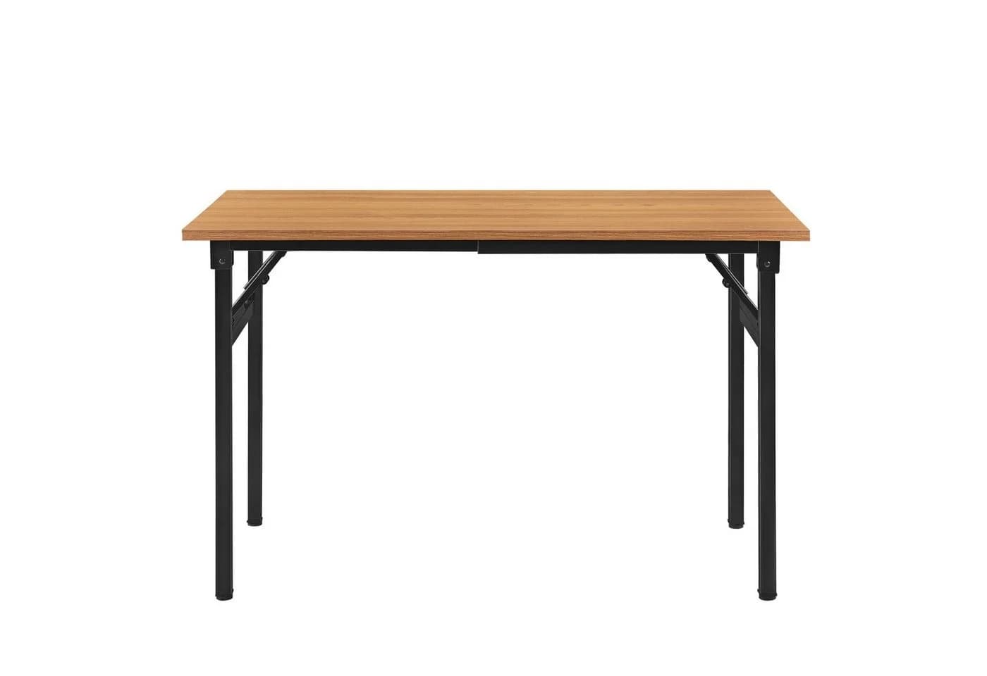 neu.haus Klapptisch Alta Höhenverstellbar Schwarz Buche - Bild 4