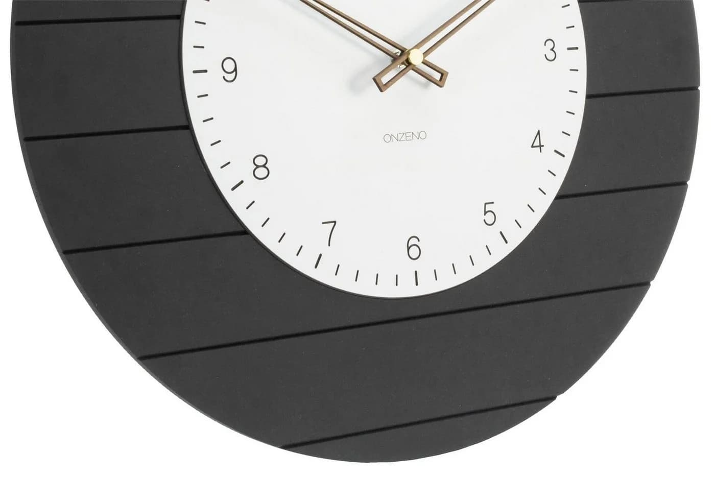 ONZENO Wanduhr THE PANDA Schwarz-Weiß Design - Bild 4