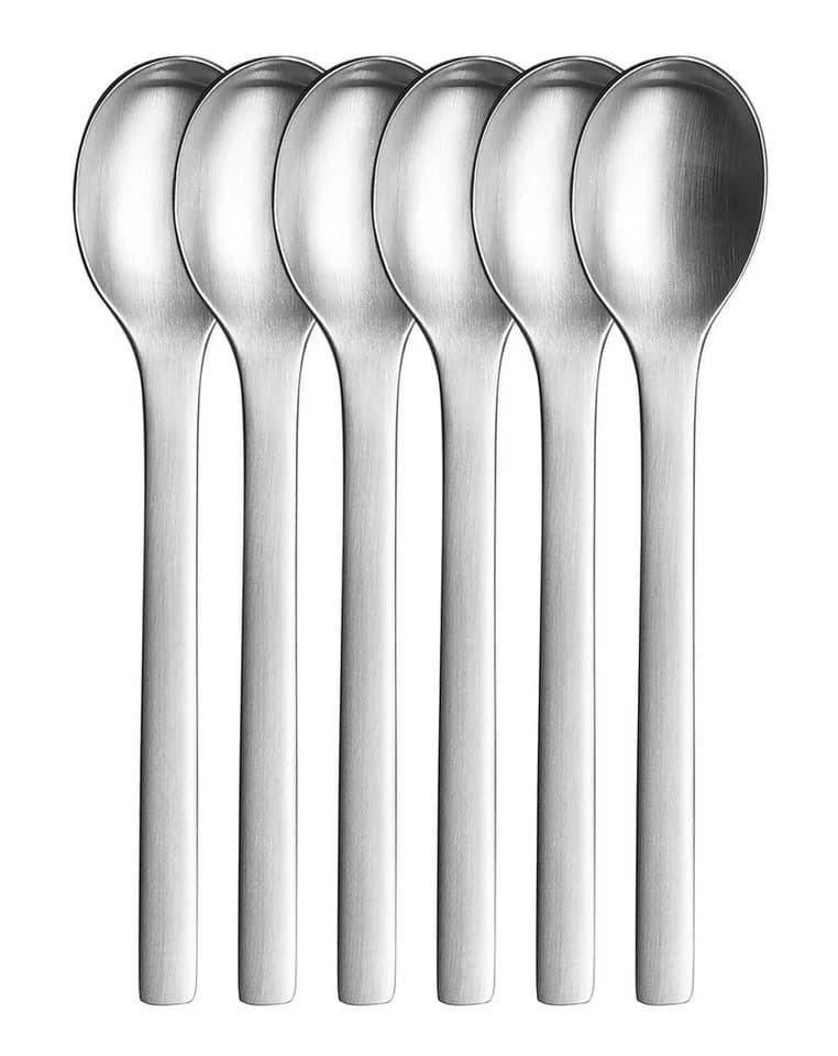 PURESIGNS Eierlöffel ONE Extra 6-teilig Silber Edelstahl - Bild 2