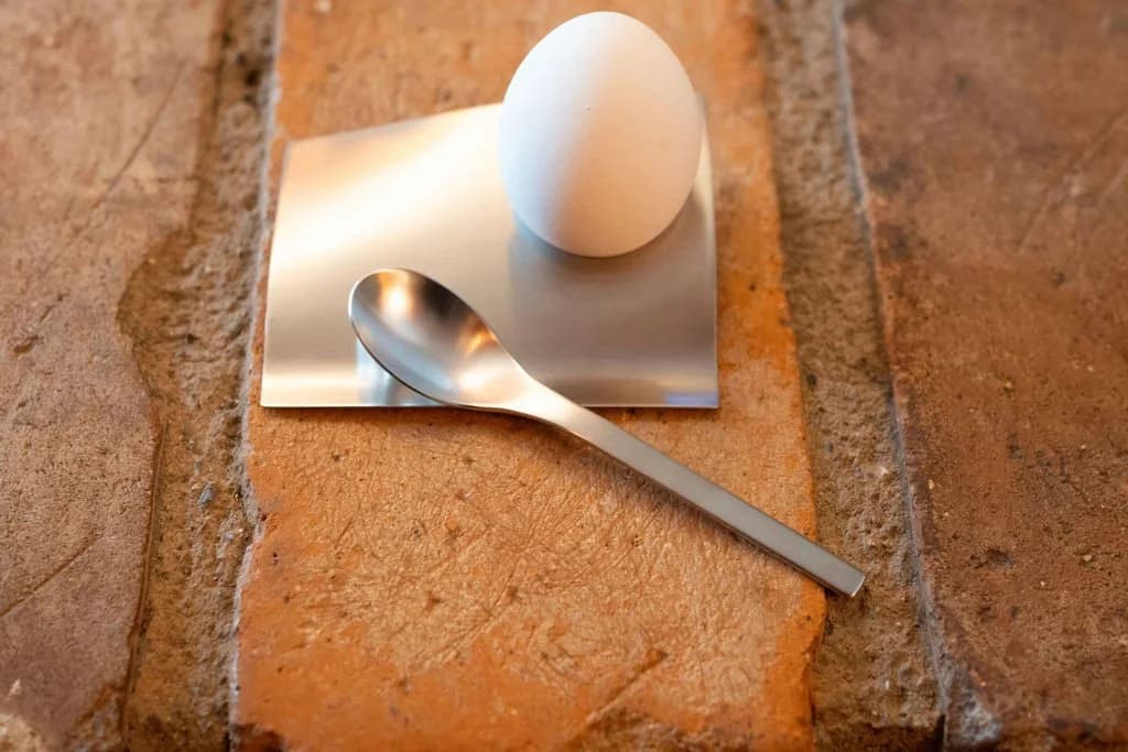 PURESIGNS Eierlöffel ONE Extra 6-teilig Silber Edelstahl - Bild 3