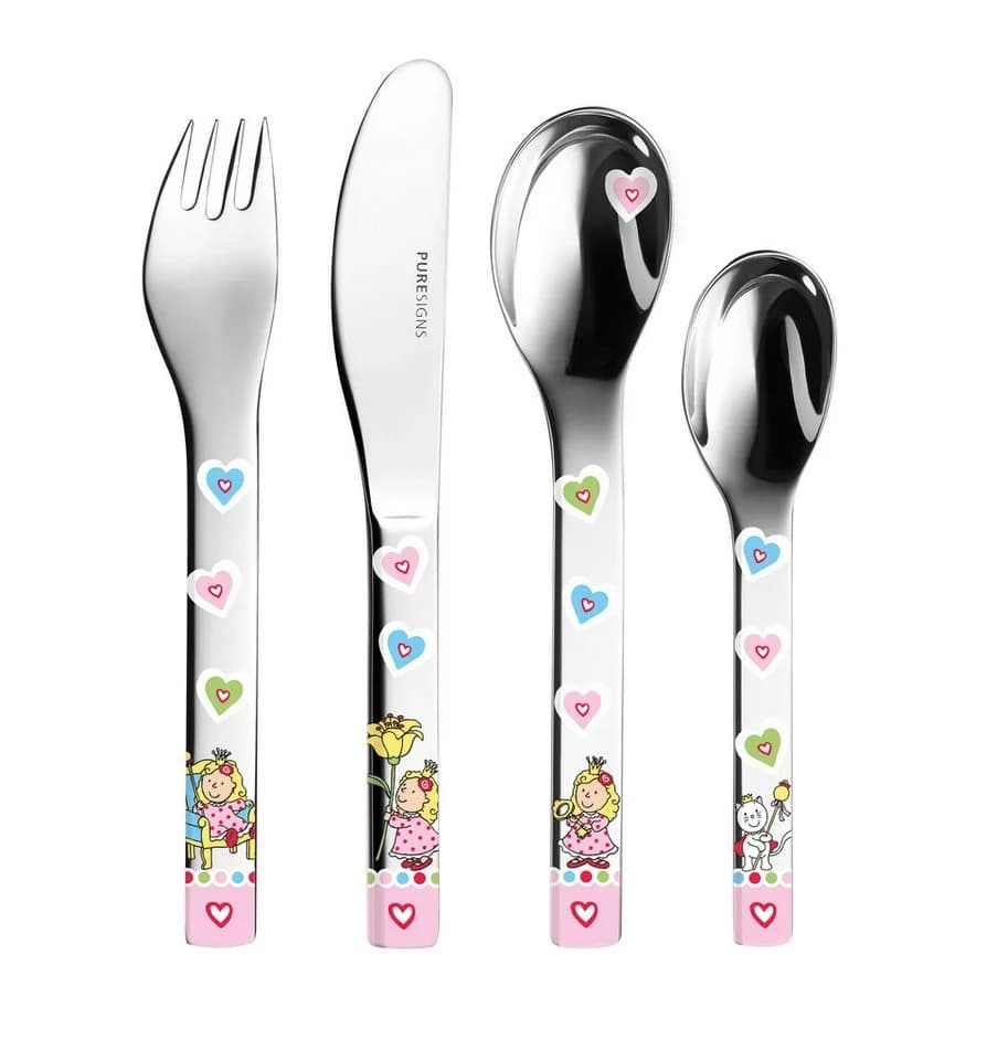 PURESIGNS Kindergeschirr-Set NELIA 7-tlg. Rosa Bunt - Bild 4