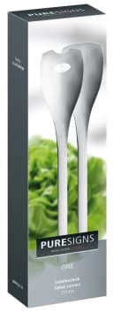 PURESIGNS Salatbesteck ONE Extra 2-tlg. 21 cm Silber Bild 4