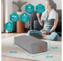 #DoYourYoga Yogakissen Yoga Bolster Paravati Bio-Dinkelspelz Bild 3