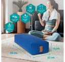 #DoYourYoga Yogakissen Paravati Navyblau Bio-Dinkelspelz Bild 3