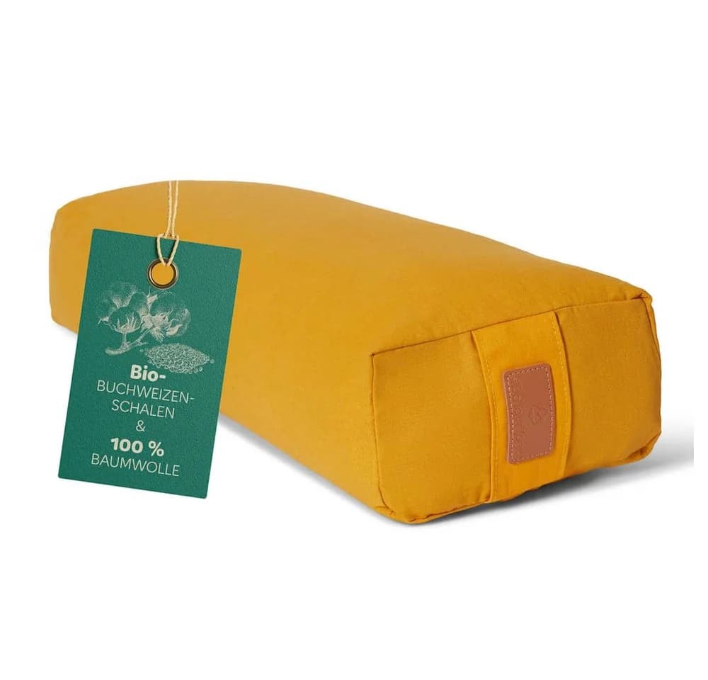 #DoYourYoga Yogakissen Paravati Gelb Bio-Buchweizen - Bild 2