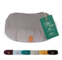 #DoYourYoga Yoga Bolster Zafu Halbmondkissen Grau Bild 2