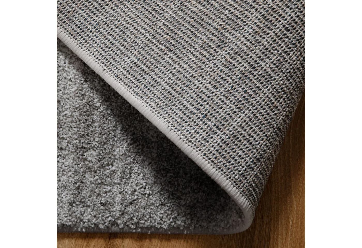 Steffensmeier Teppich Nancy Felder Kurzflor Grau Silber Modern - Bild 5