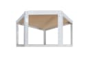 shelfplaza HOME Eckregal Weiß Metall Schwerlast 6 Böden Bild 1