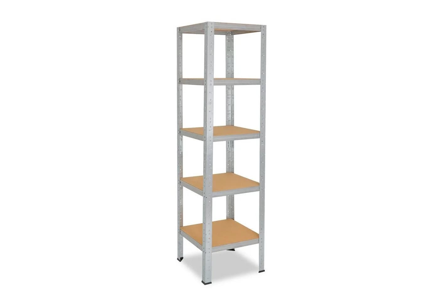 shelfplaza Schwerlastregal HOME 5 Böden Verzinkt Kellerregal - Bild 2
