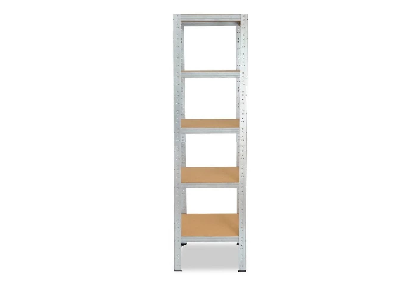 shelfplaza Schwerlastregal HOME 5 Böden Verzinkt Kellerregal - Bild 5