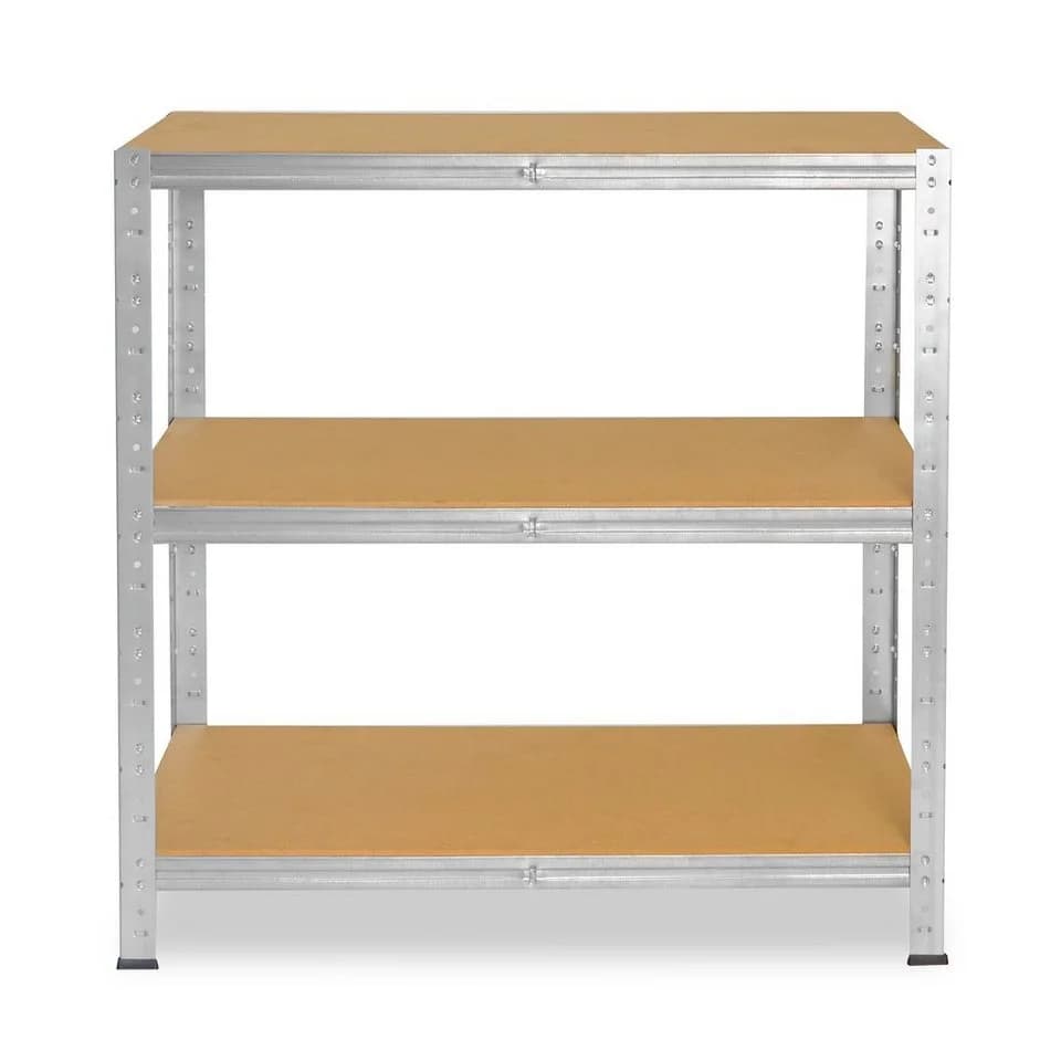 shelfplaza Schwerlastregal HOME 3 Böden verzinkt - Bild 4