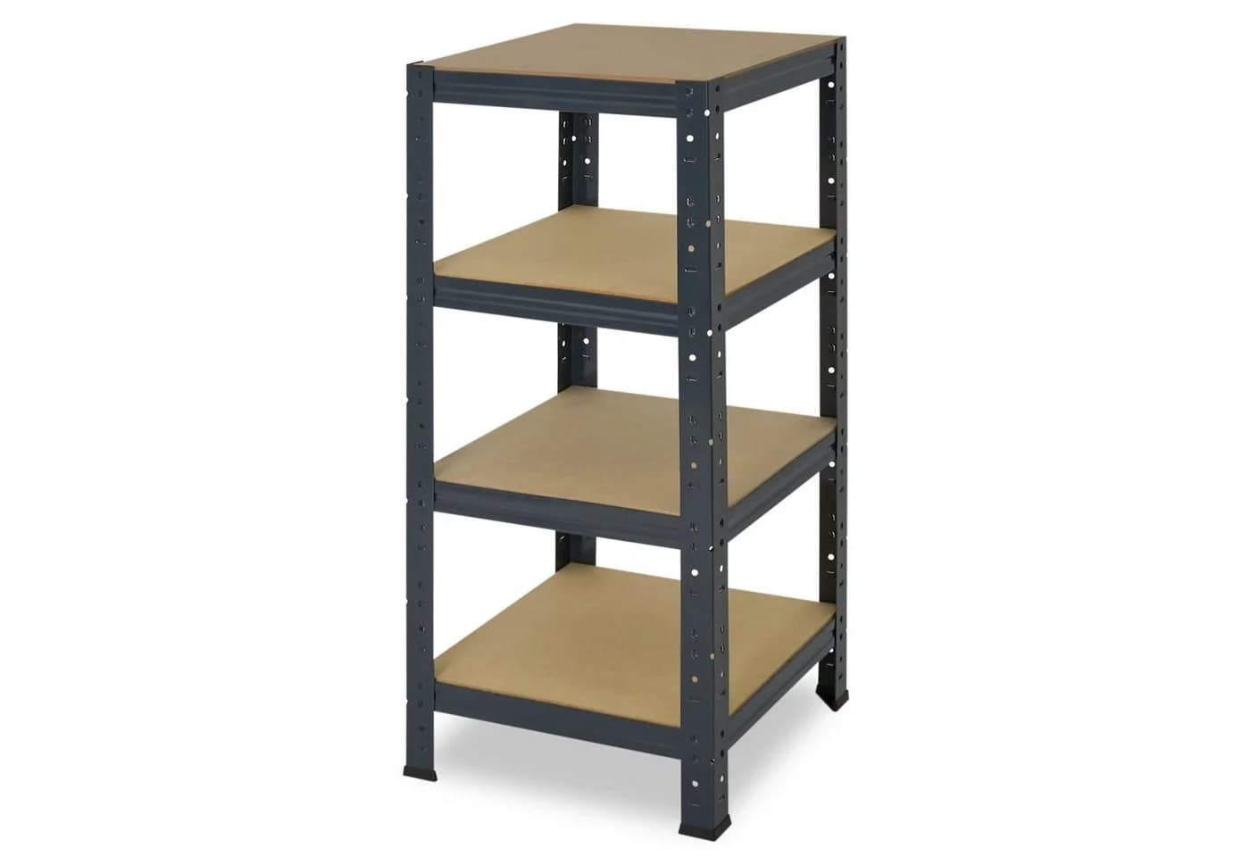 shelfplaza Schwerlastregal HOME 4 Böden Anthrazit - Bild 5
