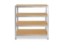 shelfplaza Schwerlastregal HOME 90x120x40cm verzinkt 4 Böden Bild 4