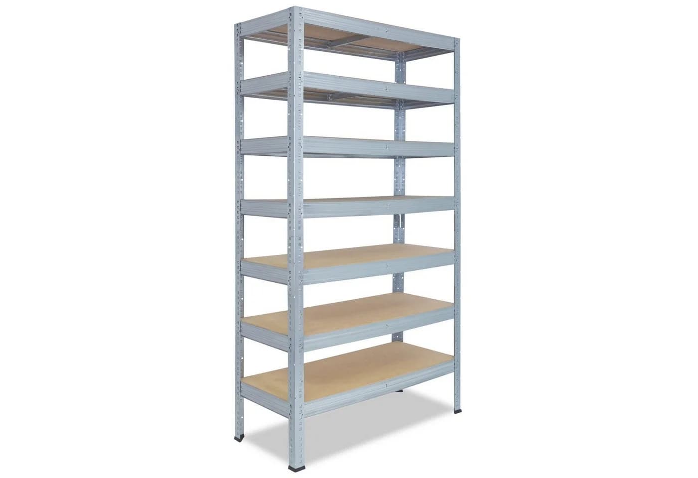 shelfplaza Schwerlastregal PROFI 7 Böden verzinkt Stahl - Bild 2