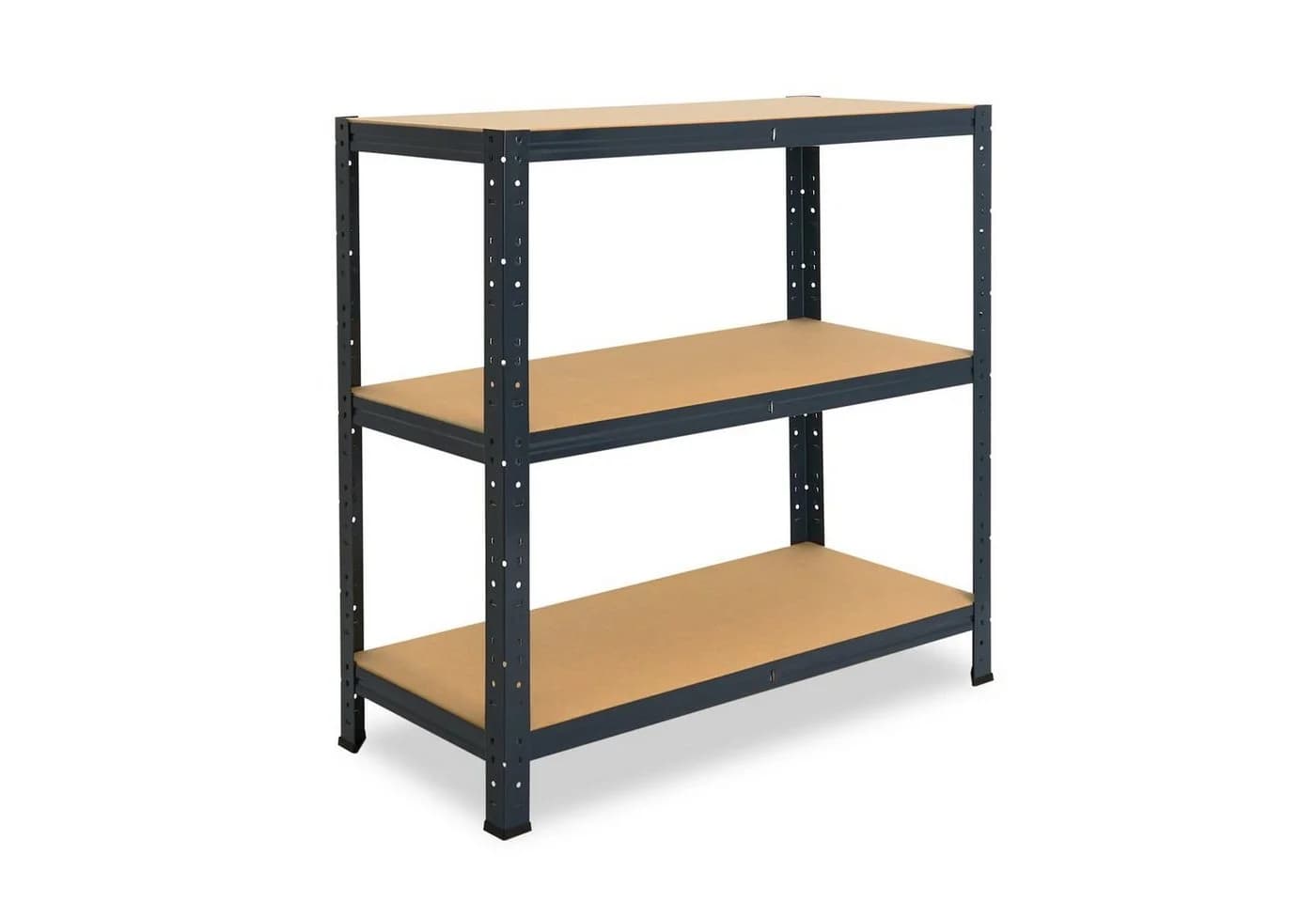 shelfplaza Schwerlastregal HOME Anthrazit 3 Böden - Bild 2