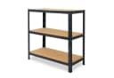 shelfplaza Schwerlastregal HOME Anthrazit 3 Böden Bild 5