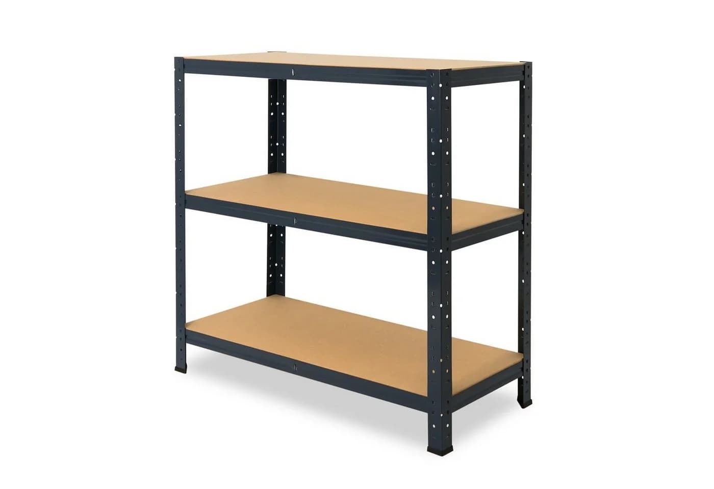 shelfplaza Schwerlastregal HOME Anthrazit 3 Böden - Bild 5