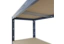 shelfplaza Schwerlastregal HOME 90x40x30cm blau 4 Böden Steckregal Bild 1